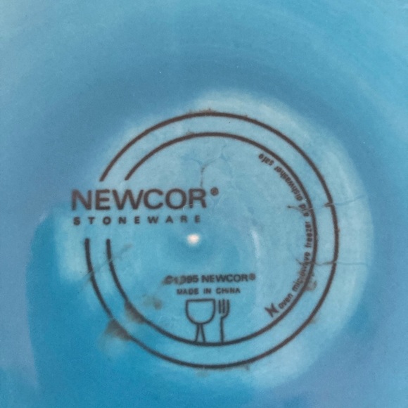 2 plates NEWCOR STONEWARE Made in China - Picture 5 of 5
